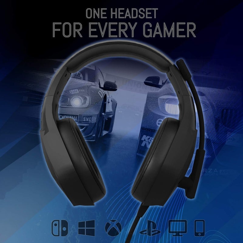 Orzly Gaming Headset for PC and Gaming Consoles PS5, PS4, Xbox Series X | S, Xbox ONE, Nintendo Switch & Google Stadia Stereo Sound with Noise Cancelling mic - Hornet RXH-20 Abyss Edition - Image 3